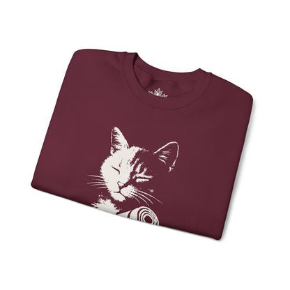 Cat Shadow Art Sweatshirt