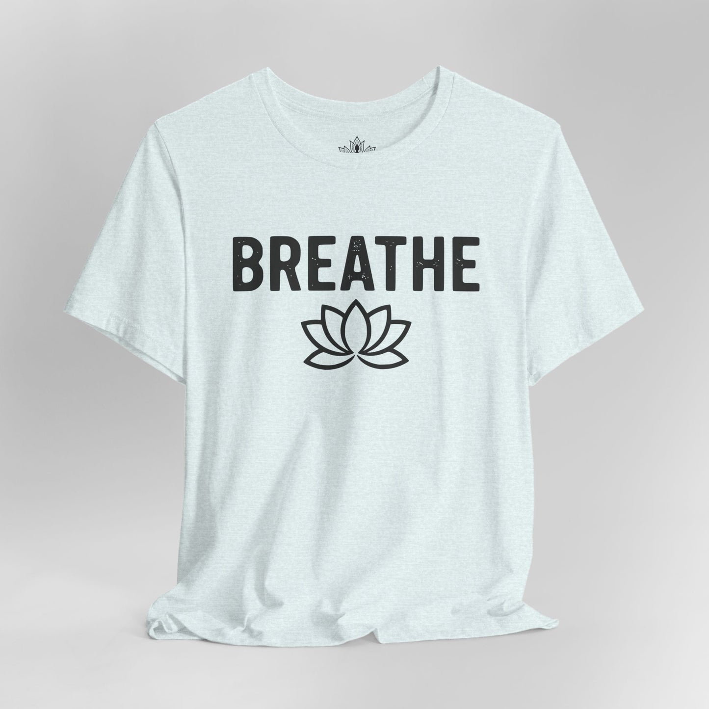 Breathe Lotus – Minimalist Yoga Class Men Tee