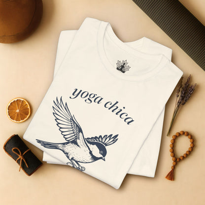 Yoga Chica Chickadee Tee
