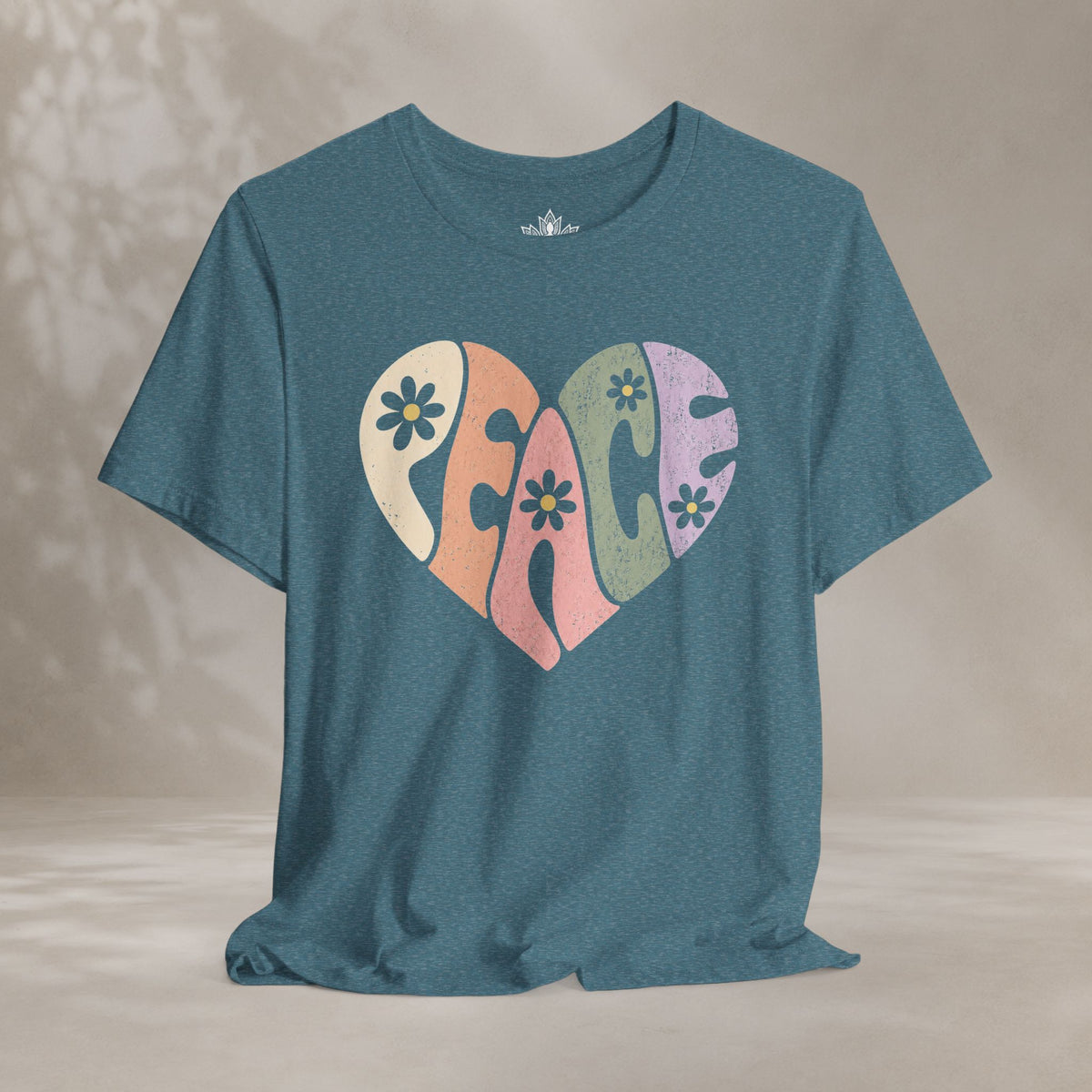 Retro Peace Heart Tee