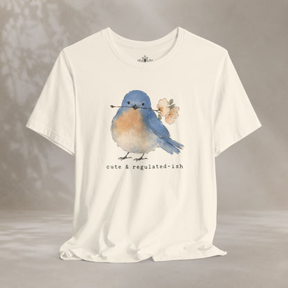 Cute & Regulated-ish Blue Bird Tee