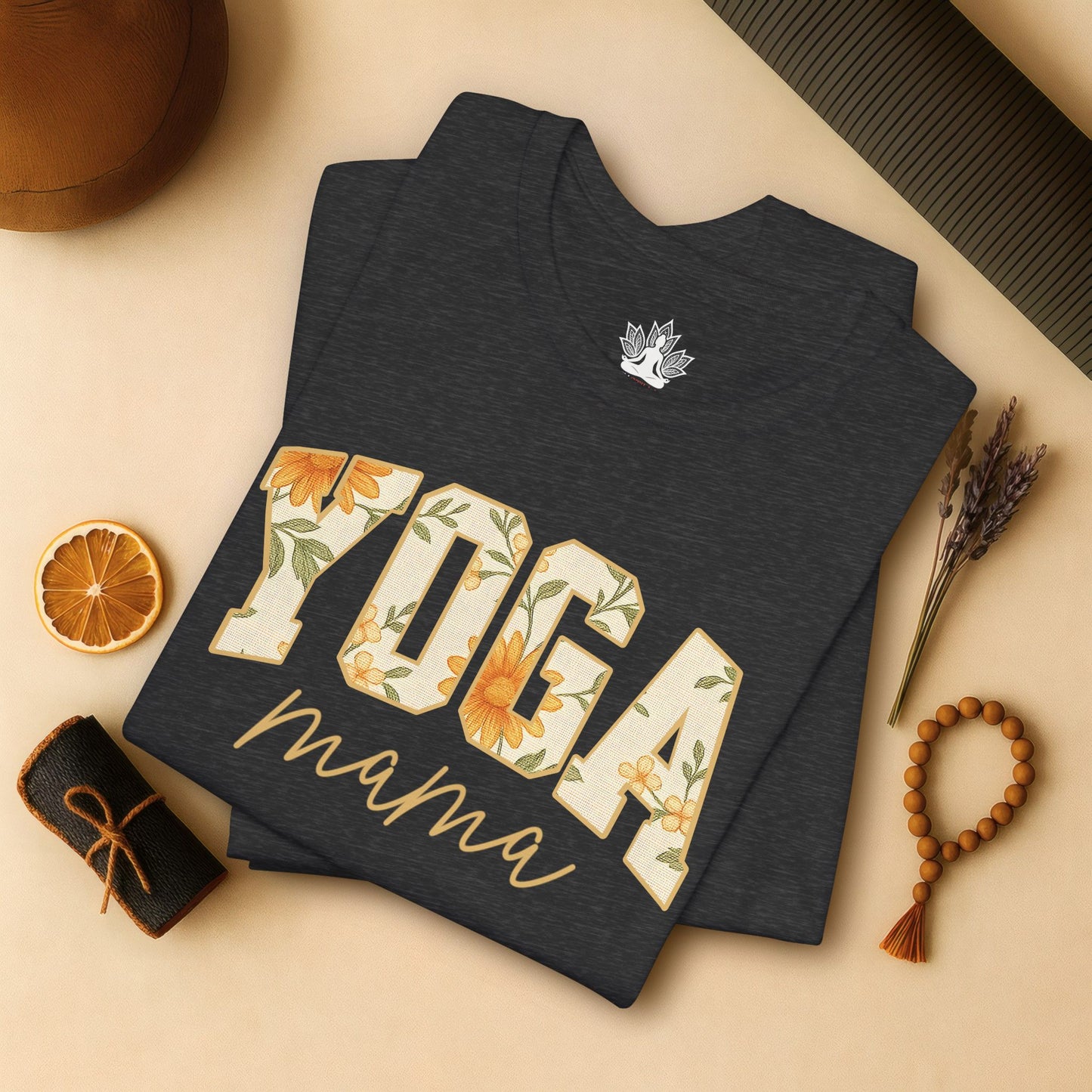 Floral Yoga Mama – Motherhood & Mindfulness Tee