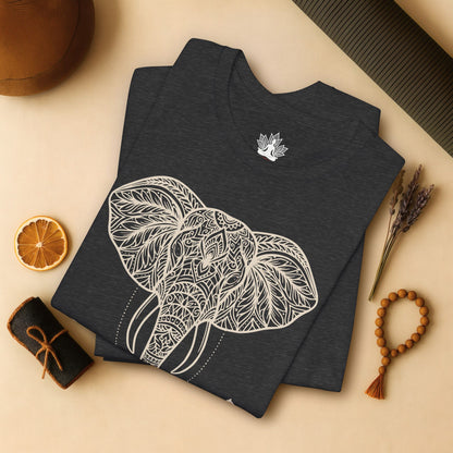 Elephant Mandala Art Tee