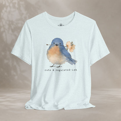 Cute & Regulated-ish Blue Bird Tee
