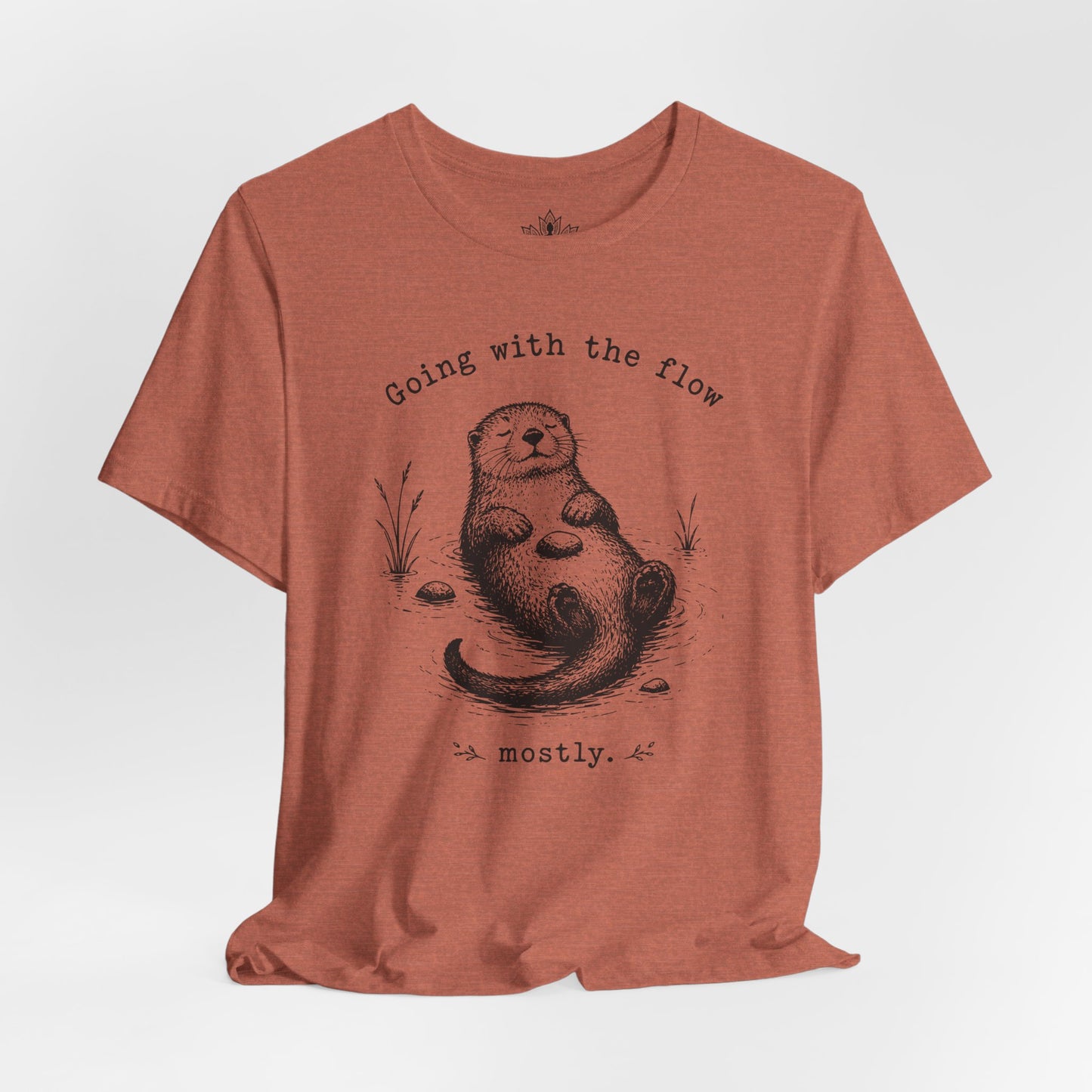Going With The Flow Otter Tee