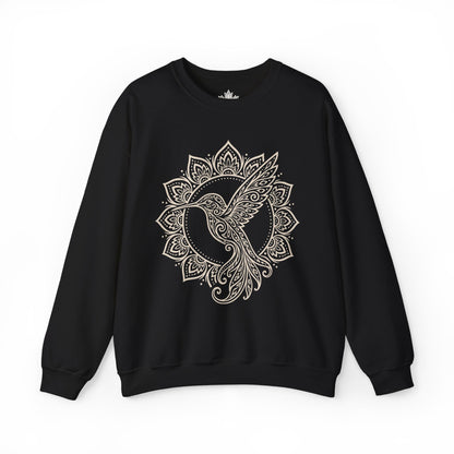 Hummingbird & Mandala Sweatshirt