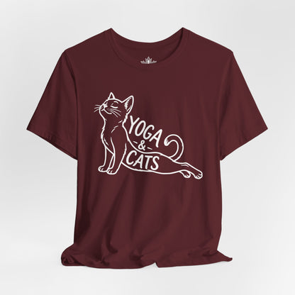 Yoga & Cats Tee