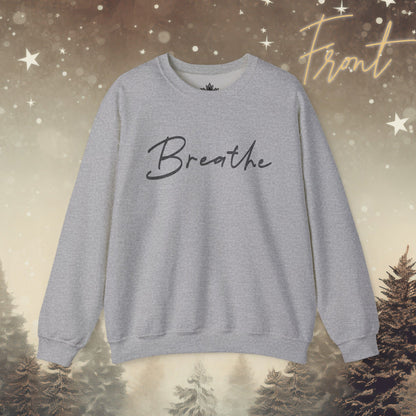 Cozy Breathe Sweater - Mandala Back Print
