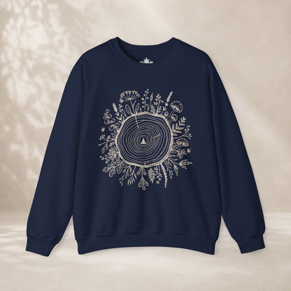 The Quiet Center Botanical Sweatshirt