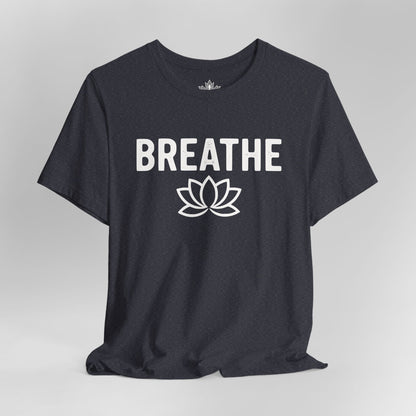 Breathe Lotus – Minimalist Yoga Class Men Tee