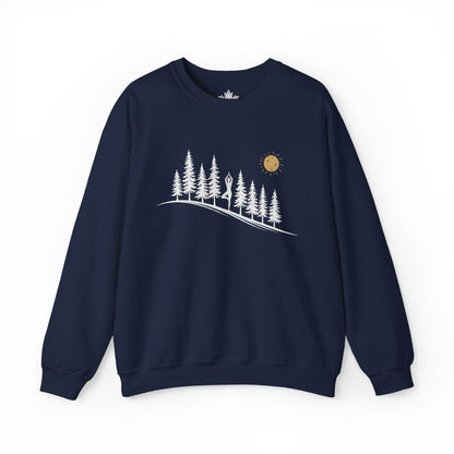 Forest Tree Pose Sweatshirt