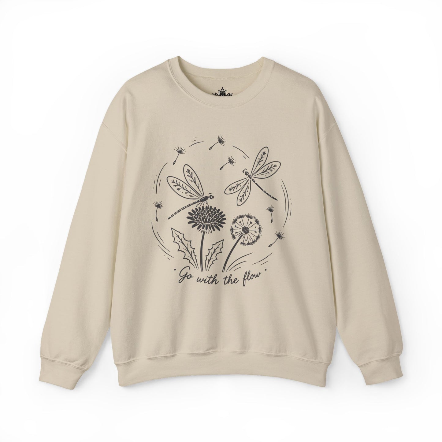 Go With The Flow Delicate Dragonflies Sweatshirt