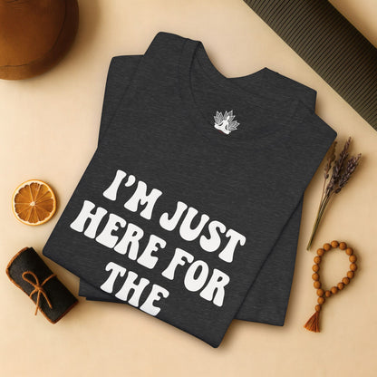 Savasana Only – Funny Yoga Tee