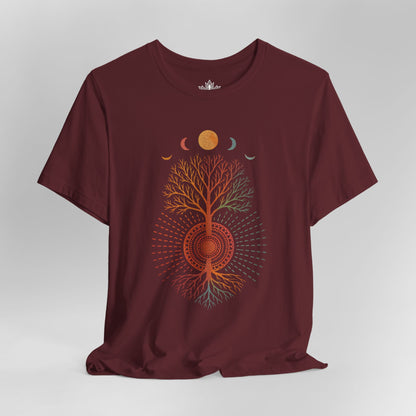 Mystic Roots Rising Mandala Tee