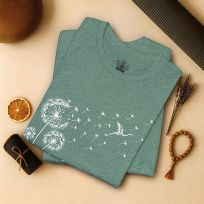Flamingos & Dandelions Tee