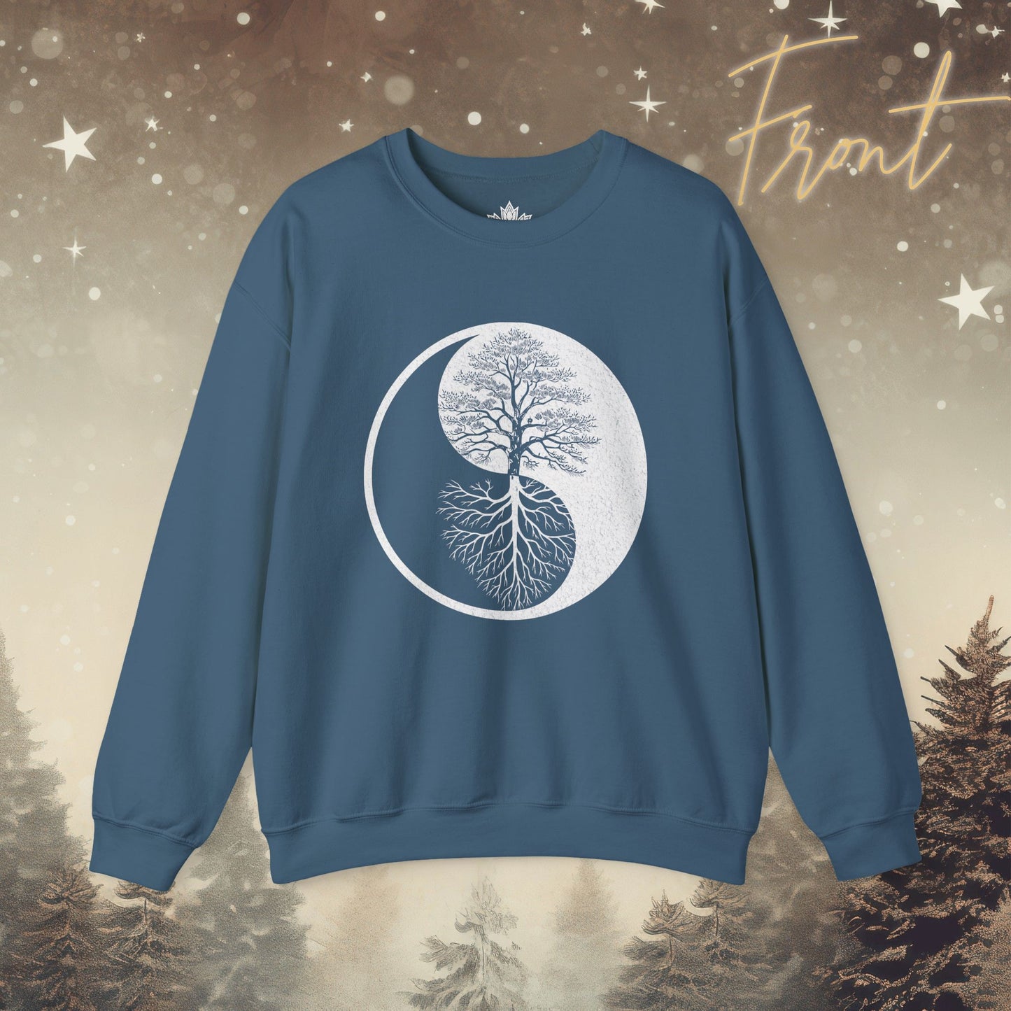 Yin Yang Tree - Mirrored Roots Sweater