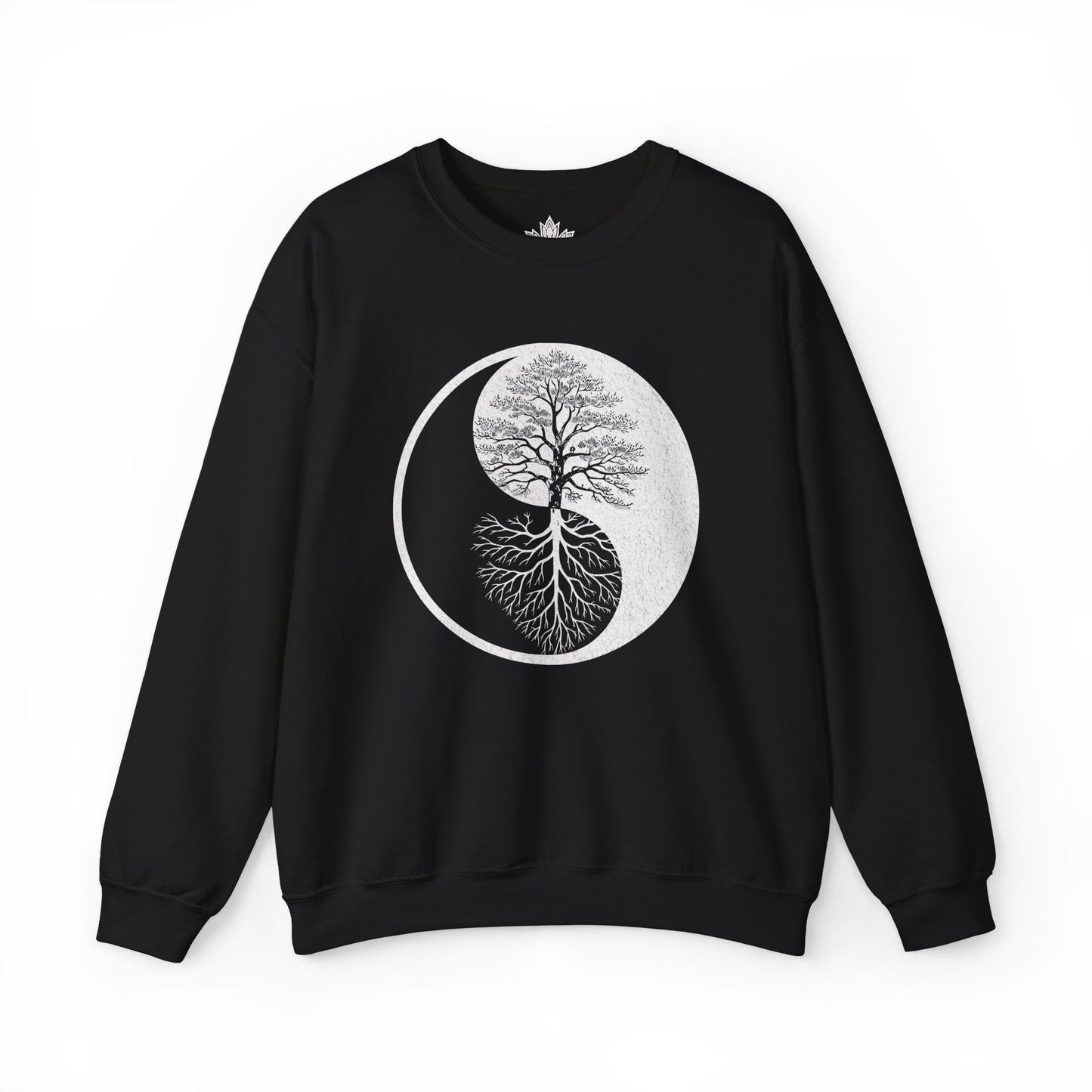 Arbre Yin Yang - Sweat-shirt à racines miroir
