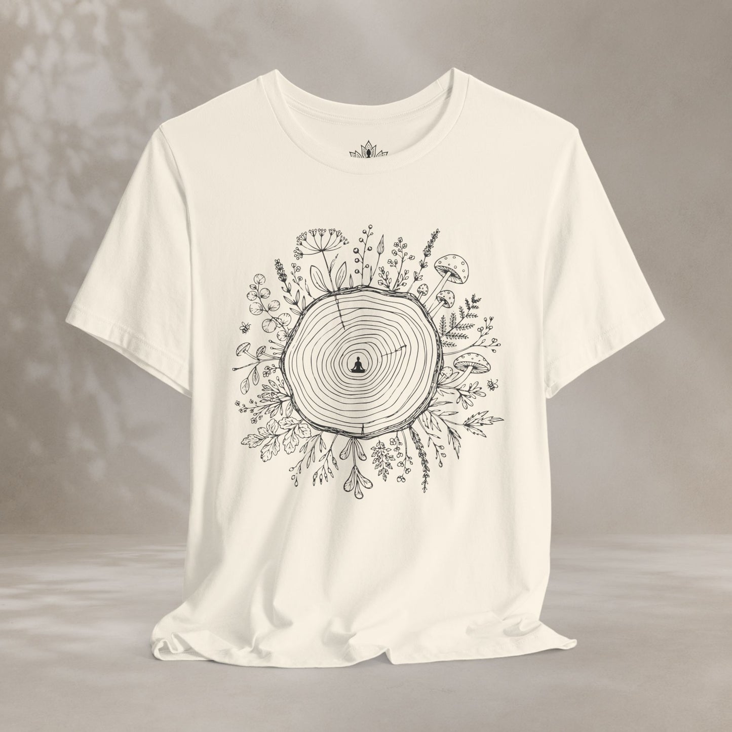 The Quiet Center Botanical Tee