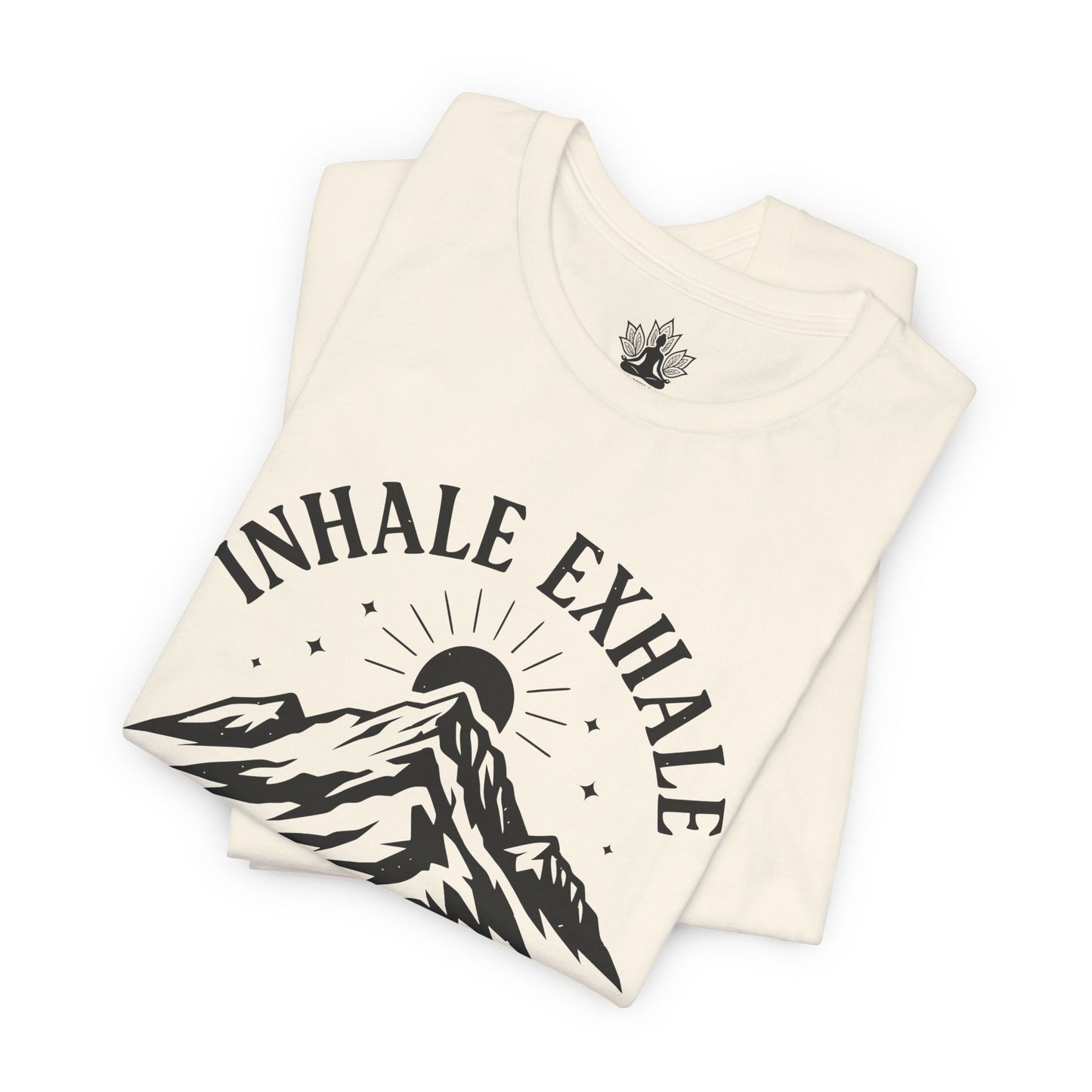 Inhale Exhale Repeat Mountain Men Tee