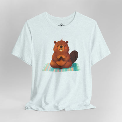 Namaste Beaver – Cute Yoga Tee