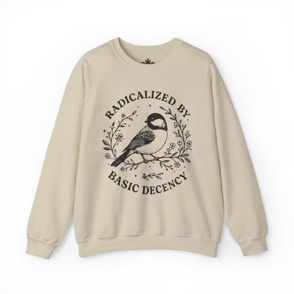 Radicalized By Basic Decency Sweatshirt