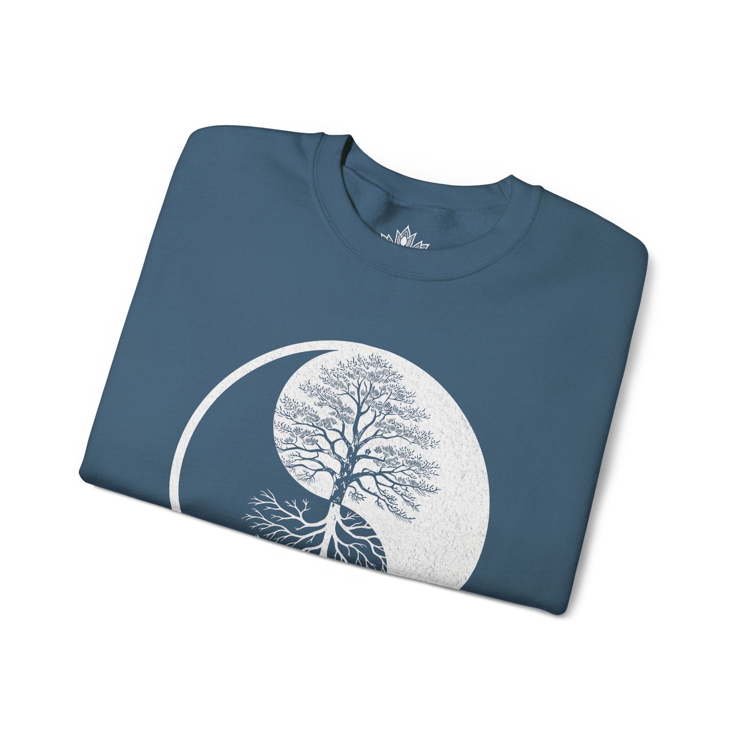 Arbre Yin Yang - Sweat-shirt à racines miroir