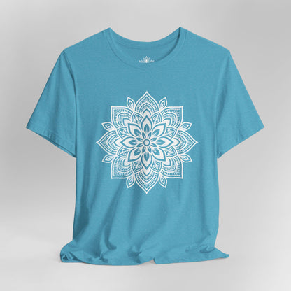 Spiritual Boho Mandala - Yoga Sacred Geometry Tee