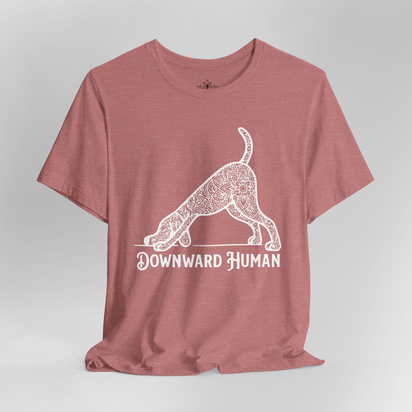 Downward Human Mandala Dog Tee