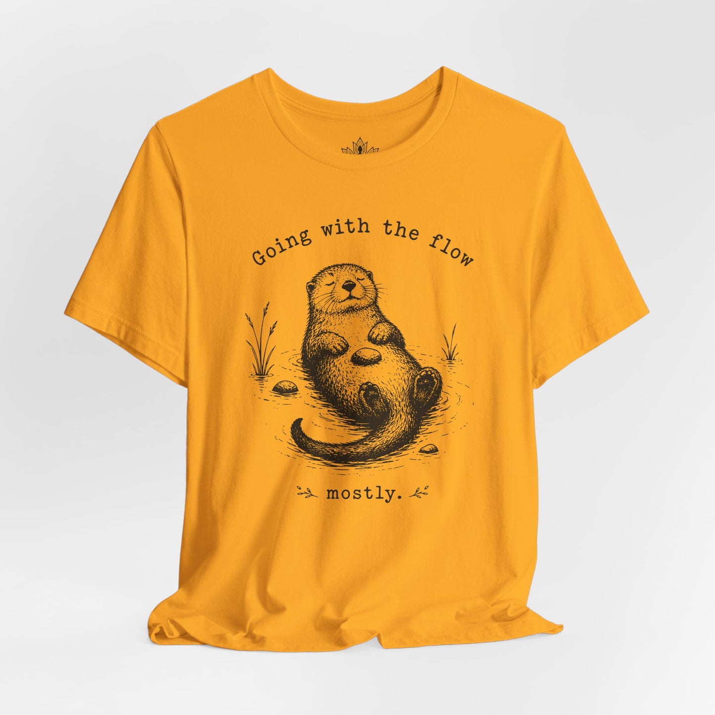 Going With The Flow Otter Tee