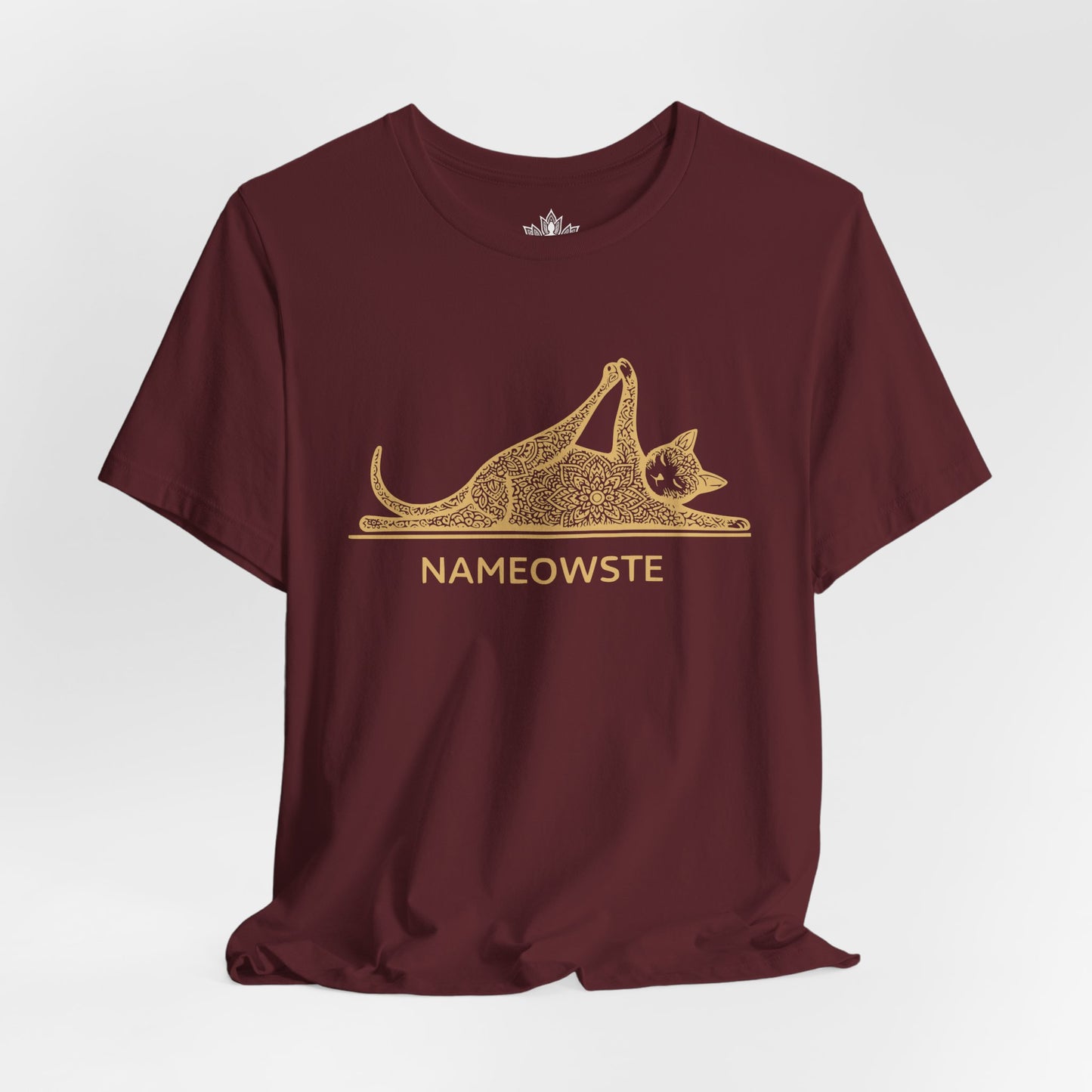 Nameowste – Mandala Yoga Cat Tee