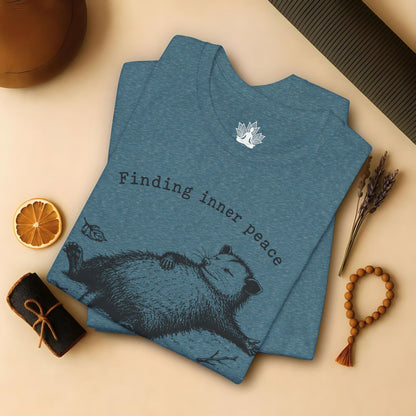 Finding Inner Peace Possum Tee