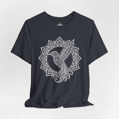 Hummingbird & Mandala Tee