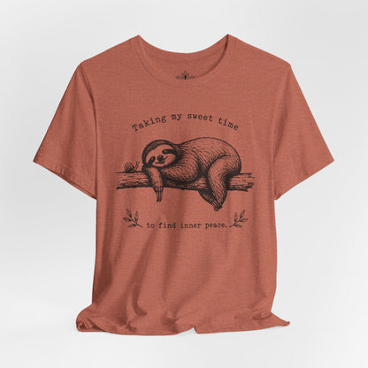Taking My Sweet Time Sloth Tee
