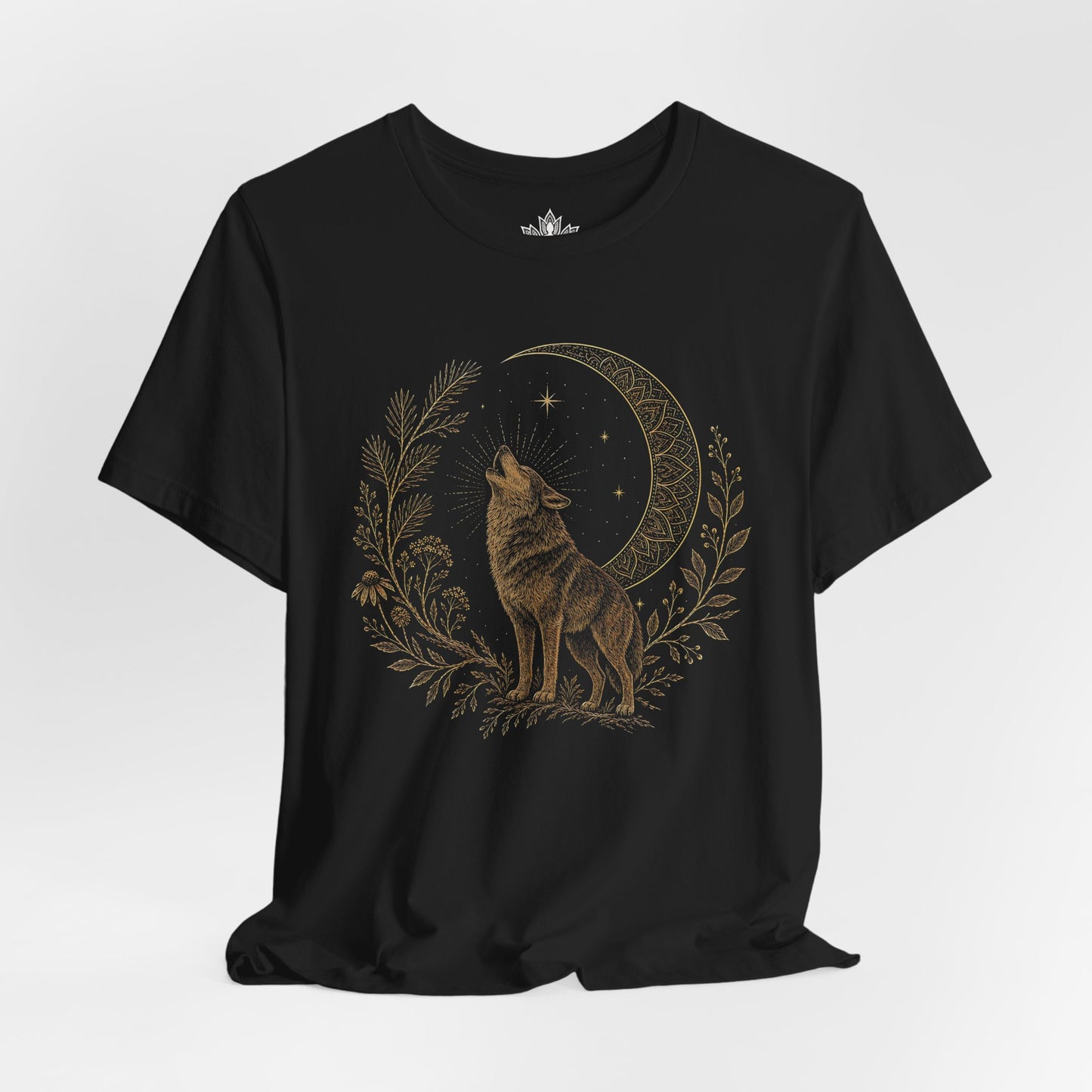Wolf Song Mandala Moon Tee