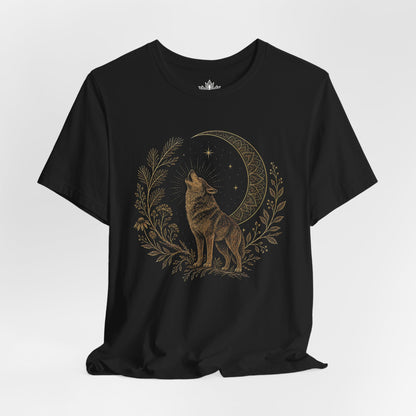 Wolf Song Mandala Moon Tee