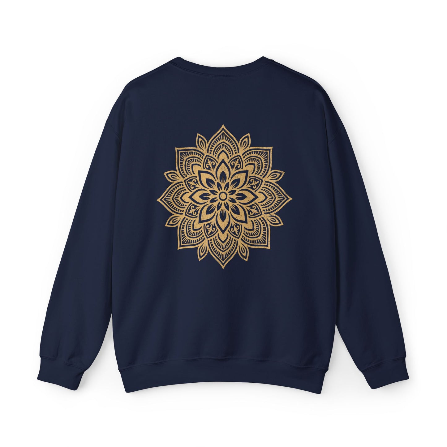 Sweat-shirt Cozy Breathe - Imprimé mandala au dos