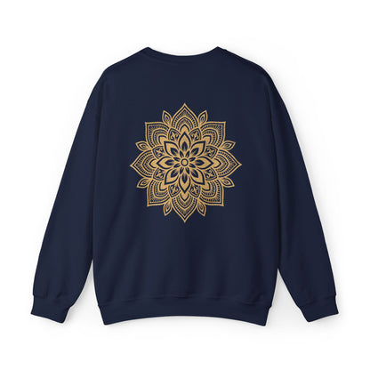 Sweat-shirt Cozy Breathe - Imprimé mandala au dos