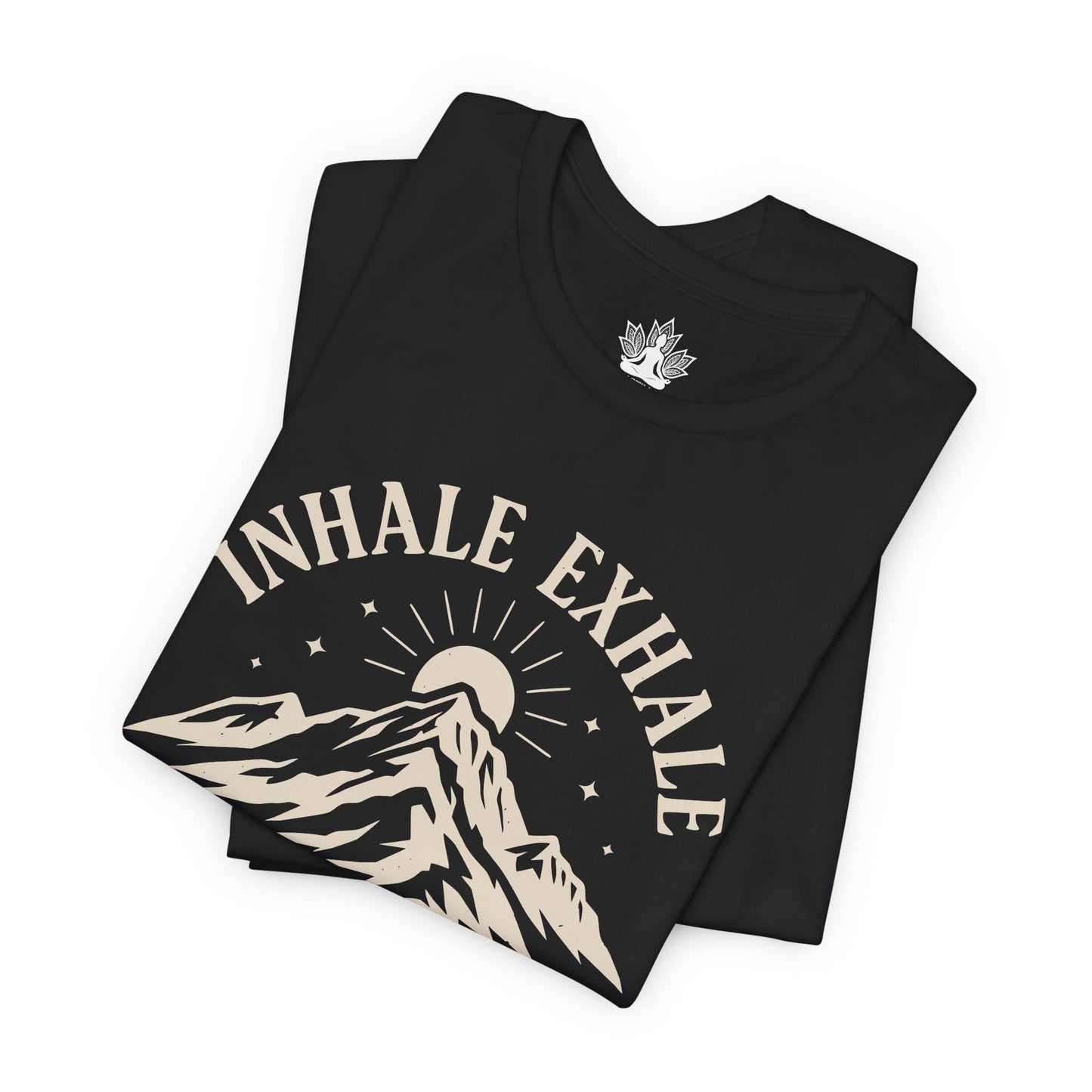Inhale Exhale Repeat Mountain Men Tee