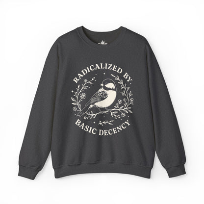 Radicalized By Basic Decency Sweatshirt