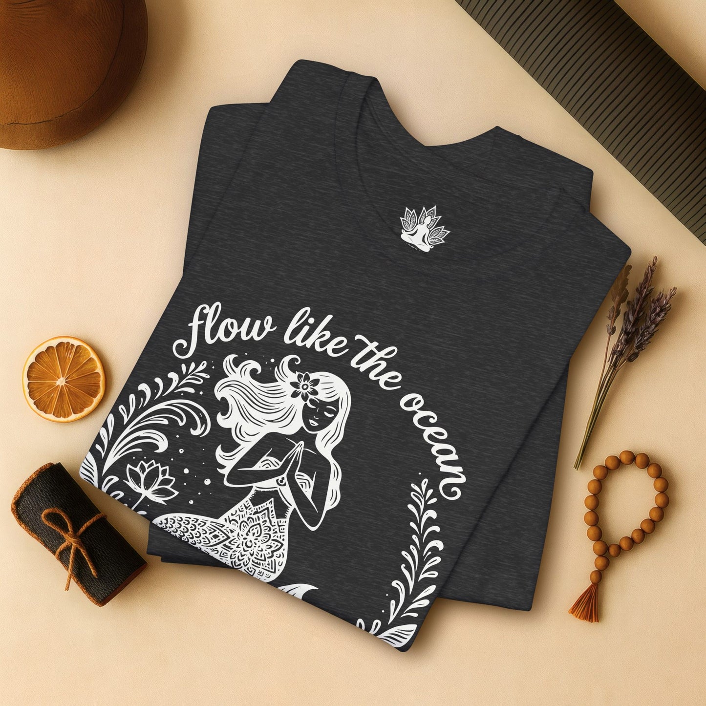 Mermaid Flow Like The Ocean Tee
