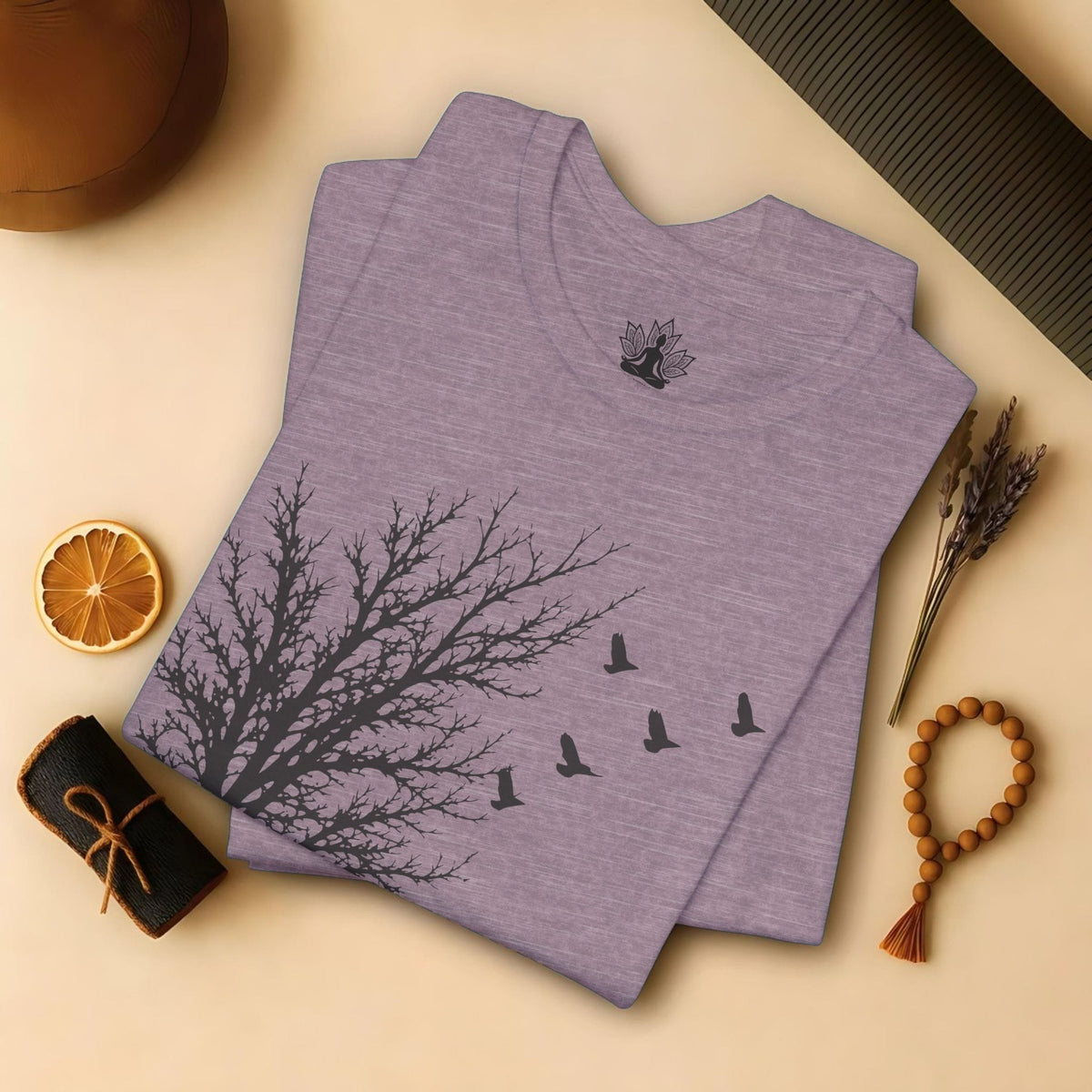 Printify T-Shirt Where the Crows Take Flight Tee Where the Crows Take Flight Tee