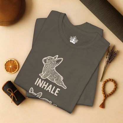 Frenchie Inhale Exhale Tee