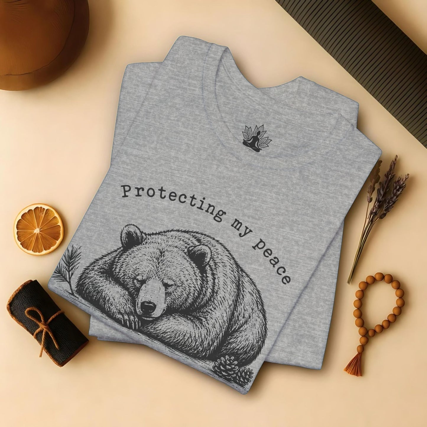 Protecting My Peace Bear Tee