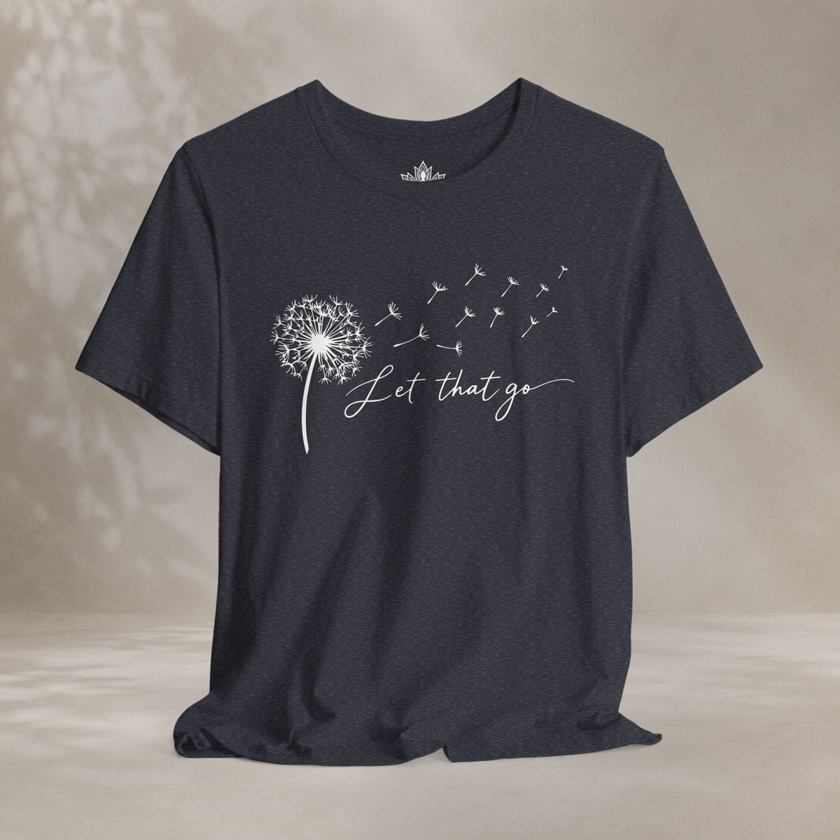 Printify T-Shirt Let That Go Dandelion Tee Let That Go Dandelion Tee