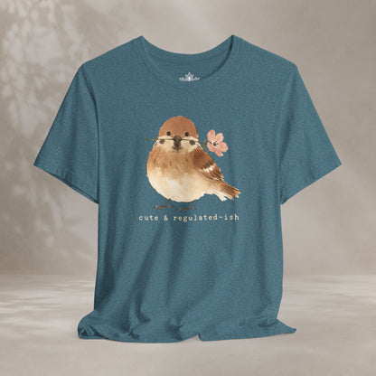 Cute & Regulated-ish Sparrow Tee