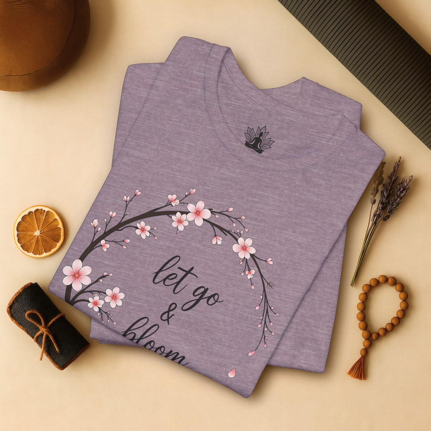 Let Go & Bloom Cherry Blossoms Tee