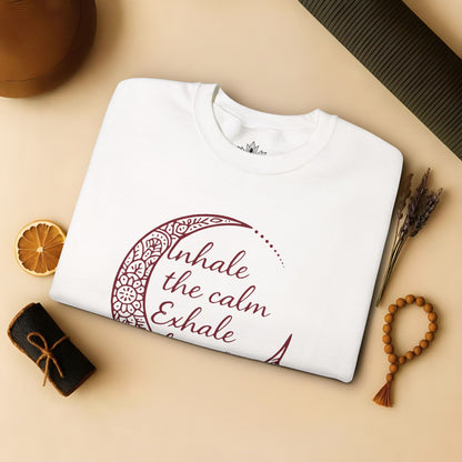 Inhale Calm Exhale Noise - Cozy Sweater
