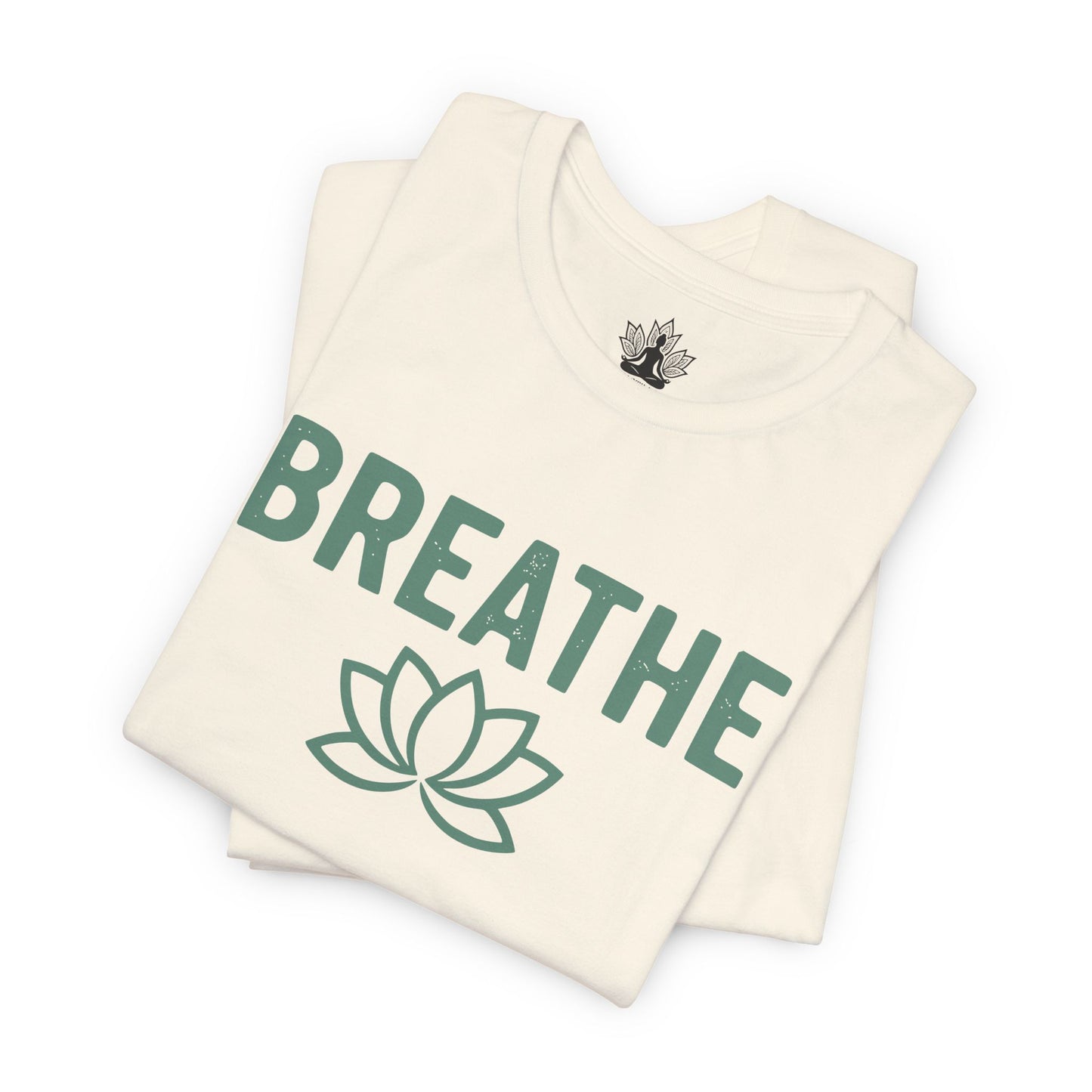 Breathe Lotus – Minimalist Yoga Class Men Tee