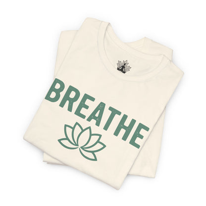 Breathe Lotus – Minimalist Yoga Class Men Tee