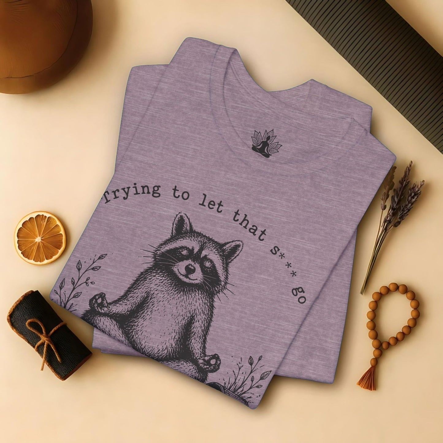 Trying To Let It Go Raccoon Tee